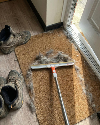 Hätte nie gedacht dass SO VIEL Haar in meinem Teppich steckt!